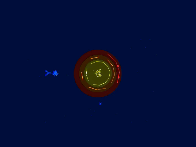 Star Castle screenshot 4 for Vectrex